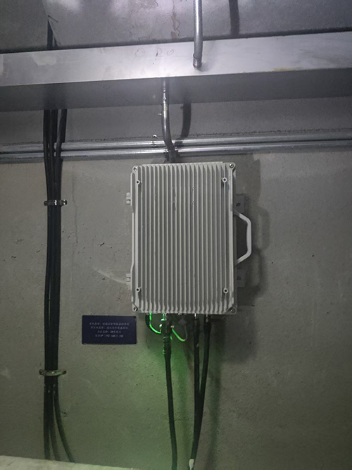  新政镇电力管廊覆盖漏缆方式案例